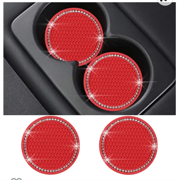 Accessories - New 2pc Set Car Coasters